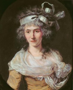 Tableau représentant Theroigne de Mericourt