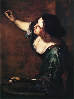 Autoportrait en allégorie de la peinture - Artemisia Gentileschi