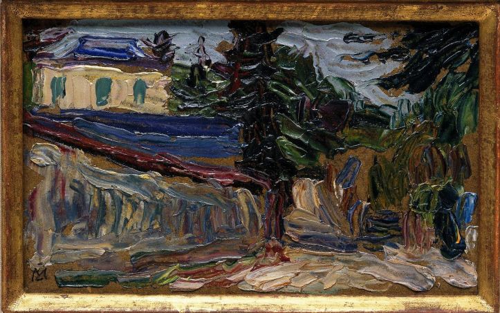 Paysage près de Paris, par Gabriele Münter