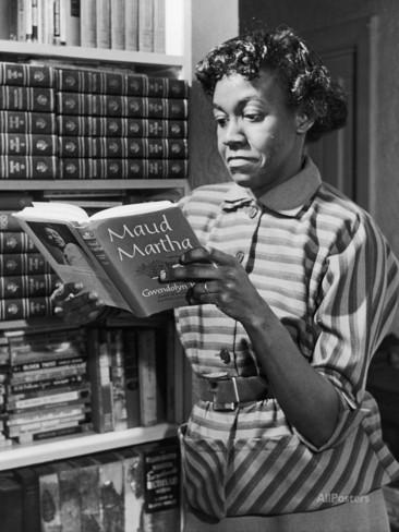 Gwendolyn Brooks lisant son roman Maud Martha