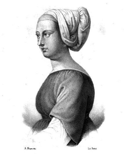 Bettisia Gozzadini, docteure en droit de l'Université de Bologne - par Carolina Bonafede Cenni