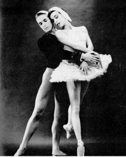 Maria Tallchief et Erik Bruhn en 1961