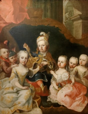 Les enfants de Marie-Thérèse d'Autriche