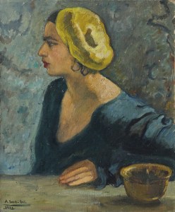 Amrita Sher Gil - Self-portrait, untitled