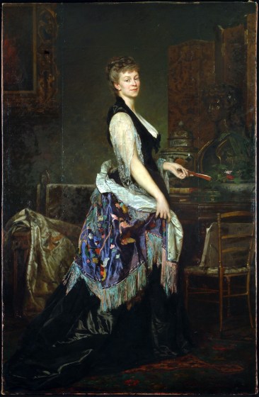 Edouard Théophile Blanchard, Portrait de la duchesse Castiglione