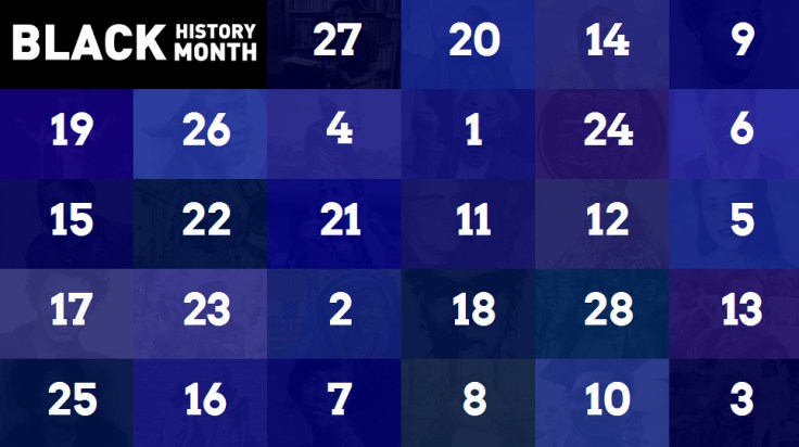 Black History Month 2018 - L'Histoire par les femmes